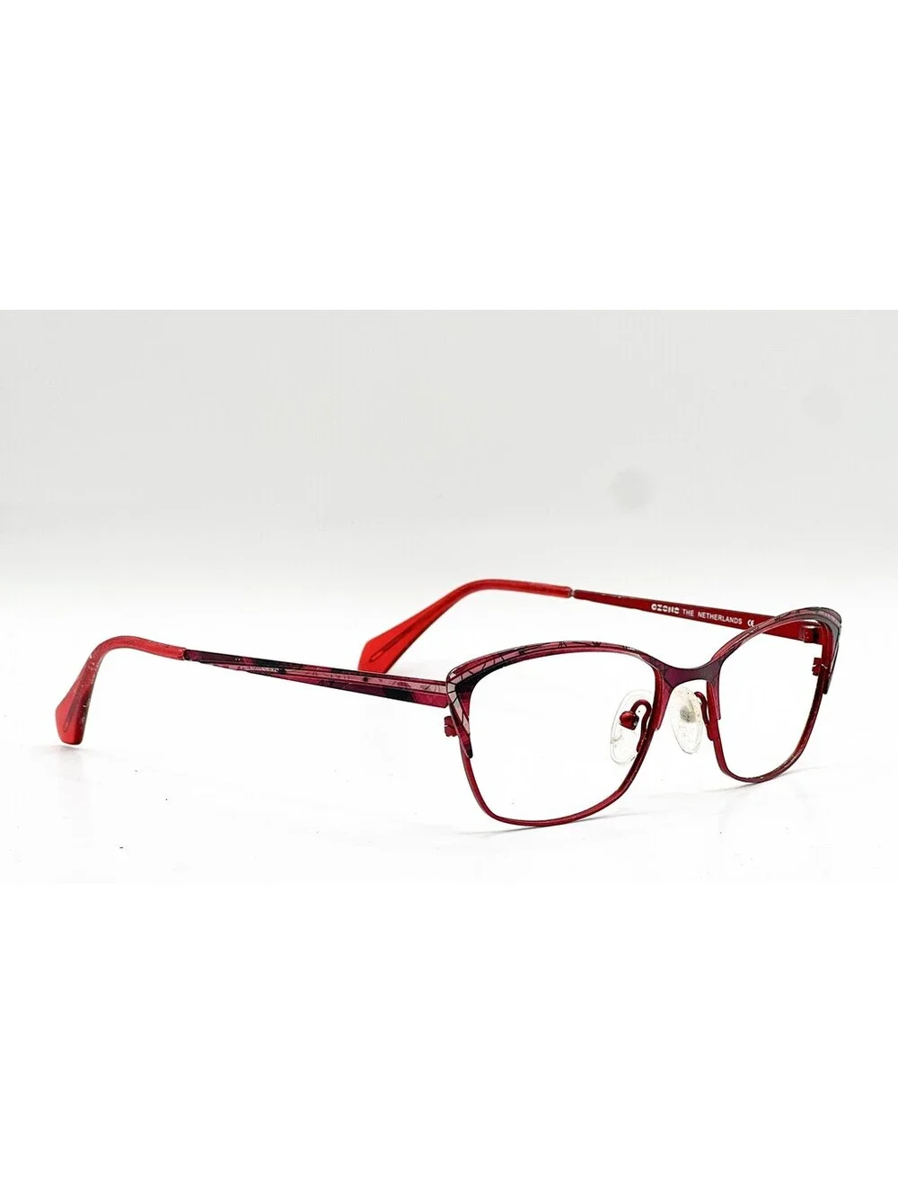 C-Zone A2217 30 Red/Light Red Authentic Eyeglasses 50-18-140